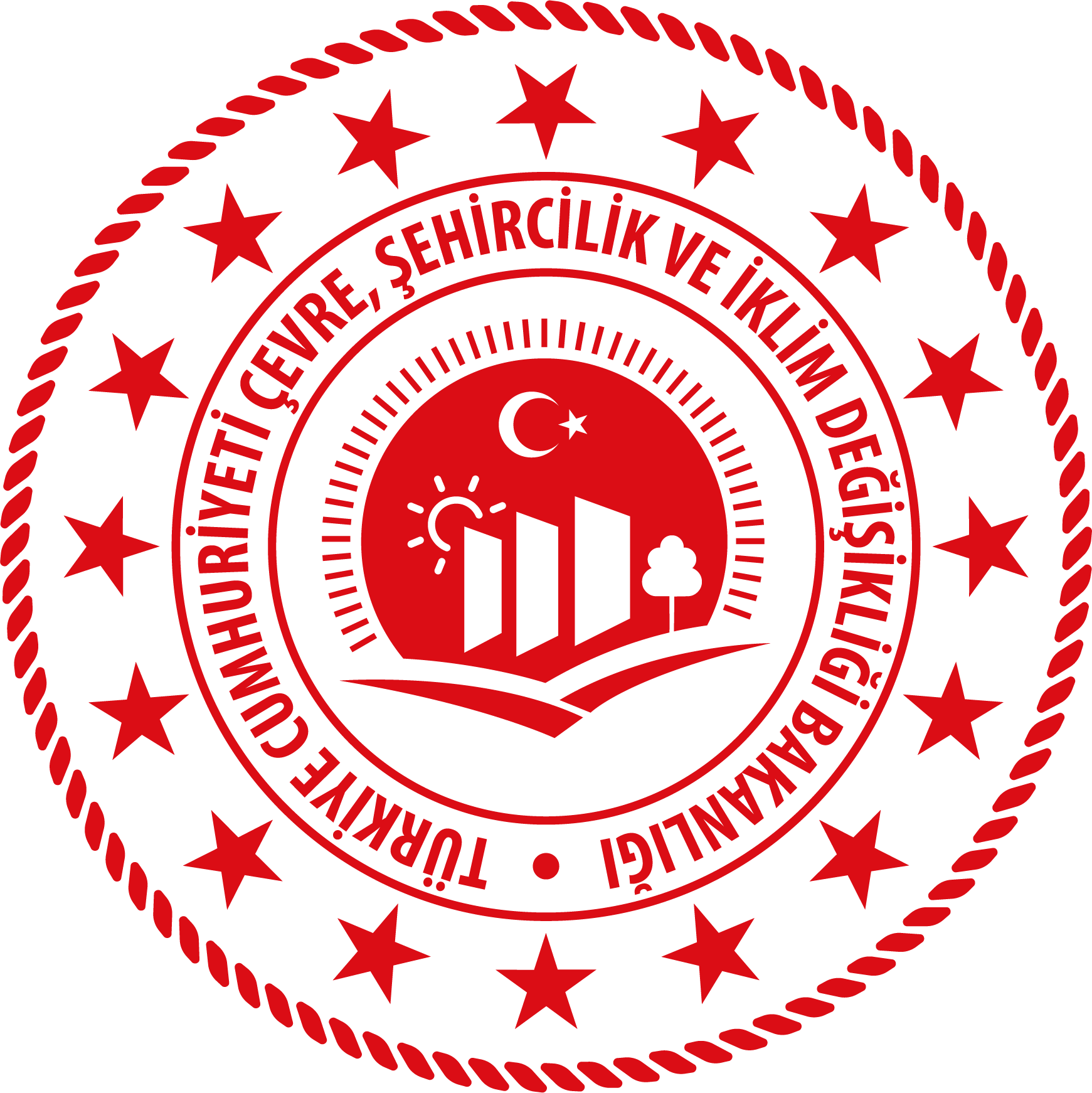Republic of Türkiye Ministry of Environment, Urbanisation and Climate Change logo